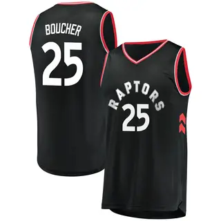 Toronto Raptors Men's Chris Boucher Black Fast Break Jersey - Statement Edition