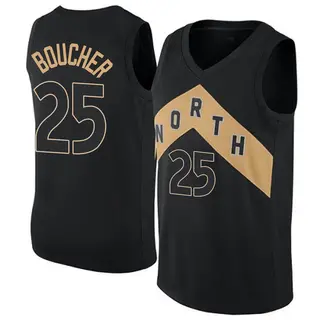 Toronto Raptors Men's Chris Boucher Black Swingman Jersey - City Edition