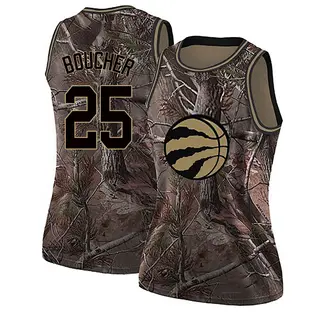 Toronto Raptors Women's Chris Boucher Camo Swingman Realtree Collection Jersey